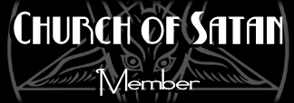 Church of Satan Noir Member Banner