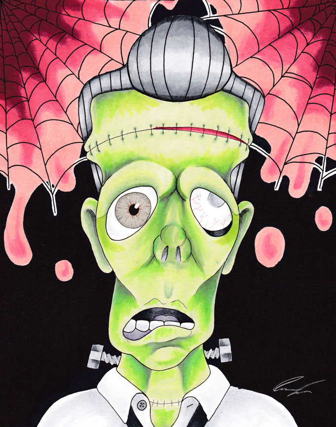 Frankenstein's Monster by Cameron 'Meegs' John