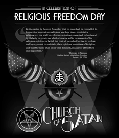 In Celebration of Religious Freedom Day 2020 - Church of Satan