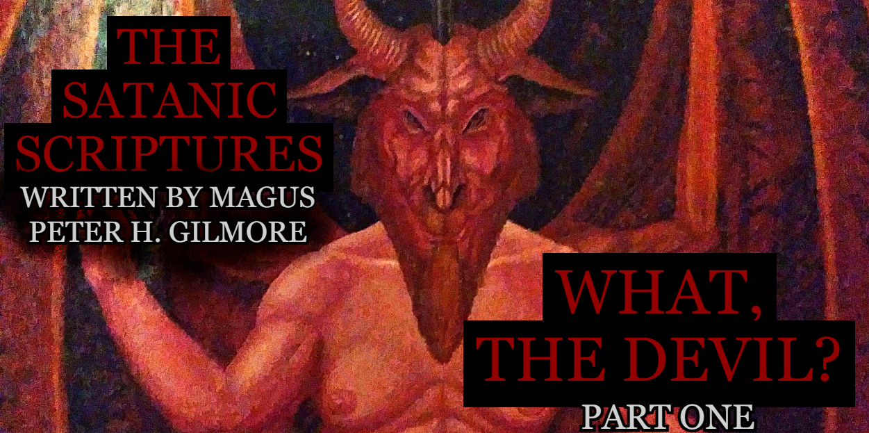 Reverend Count MoriVond reads "What, The Devil?"