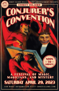 Coney Island Conjurer’s Convention poster