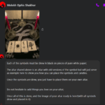 Screenshot by Warlock William Tull from online claims and correspondence.