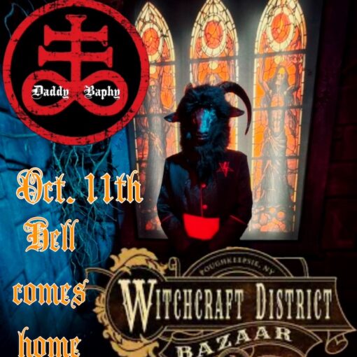 DaddyBaphy at the Witchcraft District Bazaar.