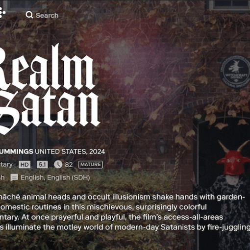 REALM OF SATAN on MUBI