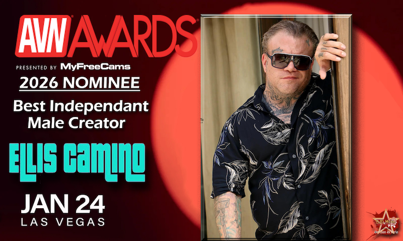 Ellis Camino nominated for AV Award.