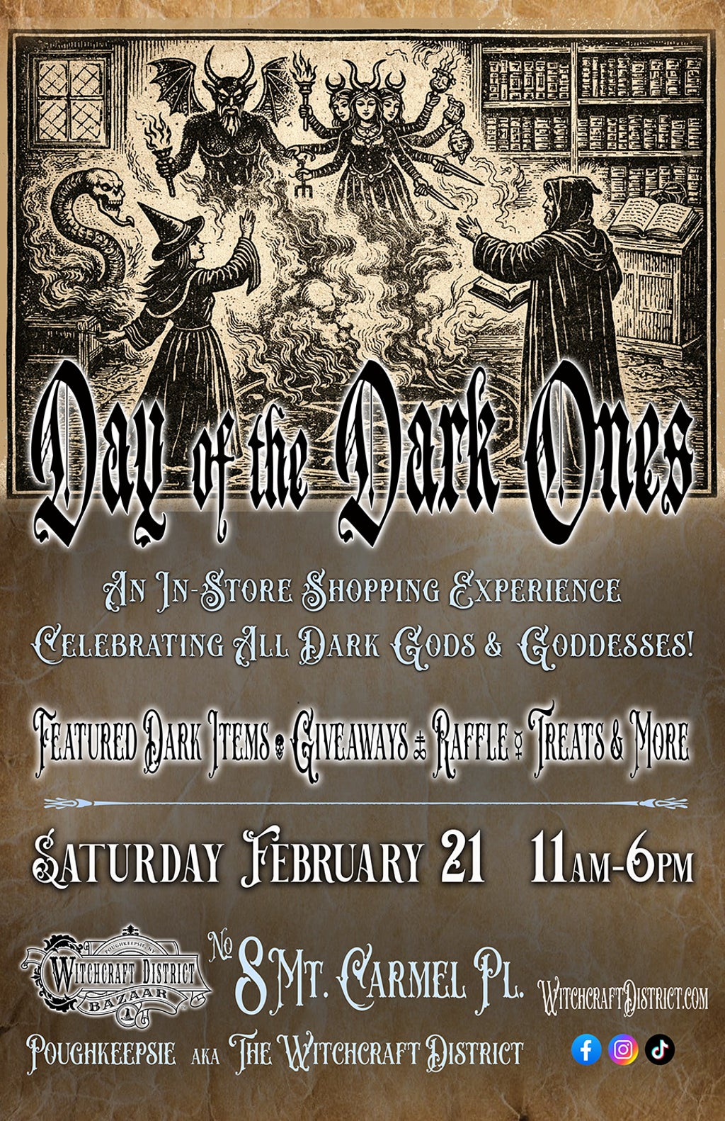 Witchcraft District Bazaar: Day of the Dark Ones