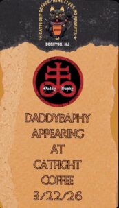 Daddy Baphy at Catfight Coffee.